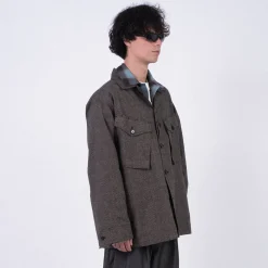 [AÏE] PU641 PRS SHIRT _ A-GLEN PLAID