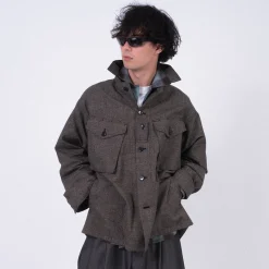 [AÏE] PU641 PRS SHIRT _ A-GLEN PLAID