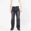 [ANDERSSON BELL] RODEO CARPENTER WIDE JEANS _ BLACK
