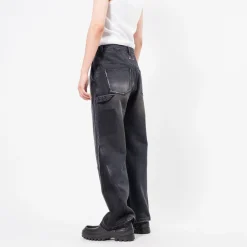 [ANDERSSON BELL] RODEO CARPENTER WIDE JEANS _ BLACK