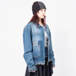 [ANDERSSON BELL] RODEO MOTORCYCLE DENIM JACKET _ BLUE