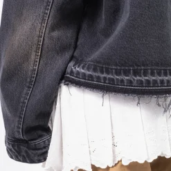 [ANDERSSON BELL] RODEO MOTORCYCLE DENIM JACKET _ BLACK