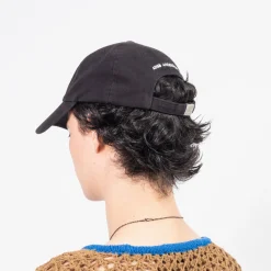 [ANDERSSON BELL] UNISEX DOUBLE PATCH CAP _ BLACK
