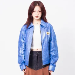 [ANDERSSON BELL] UNISEX WILSON PRINTED TYVEK JACKET _ BLUE