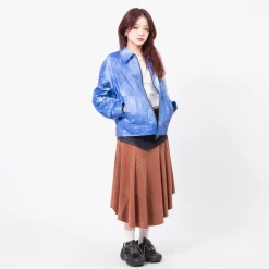 [ANDERSSON BELL] UNISEX WILSON PRINTED TYVEK JACKET _ BLUE
