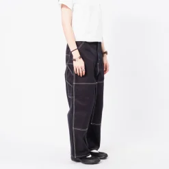 [BEAMS BOY] G.D/KNEE PAINTER _ NAVY
