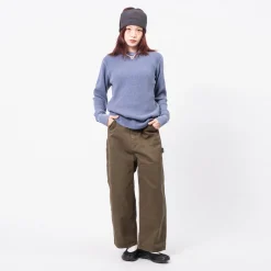 [BEAMS BOY] G.D/KNEE PAINTER _ OLIVE