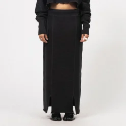 [BEAMS BOY] G.MIL KNIT SKIRT _ BLACK