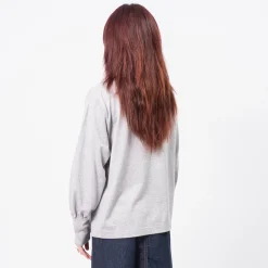 [BEAMS BOY] G.MOC/N GATHER LS _ GREY