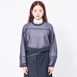 [BEAMS BOY] G.SHEER FOOT/BLS _ NAVY