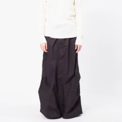 [BEAMS BOY] O.ARMY HIGH-WAIST PANTS ARRANGEMENT DRESS _ BLACK