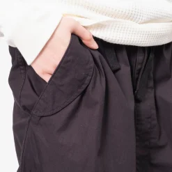 [BEAMS BOY] O.ARMY HIGH-WAIST PANTS ARRANGEMENT DRESS _ BLACK