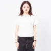 [BEAMS BOY] O.SHOP BAG LOGO POCKET TSHIRT _ WHITE