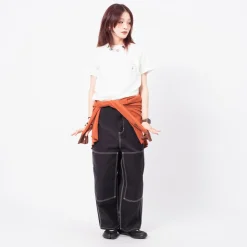 [BEAMS BOY] O.SHOP BAG LOGO POCKET TSHIRT _ WHITE