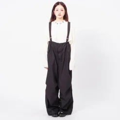 [BEAMS BOY] O.US ARMY HIGH-WAIST PANTS _ BLACK
