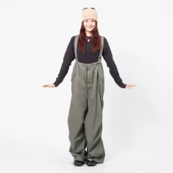 [BEAMS BOY] O.US ARMY HIGH-WAIST PANTS _ OLIVE