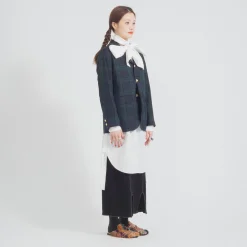 [BEAMS BOY] POLYESTER WOOL 3 BUTTON BLAZER _ BLACK WATCH