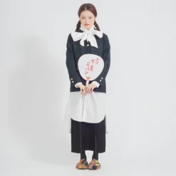 [BEAMS BOY] POLYESTER WOOL 3 BUTTON BLAZER _ BLACK WATCH