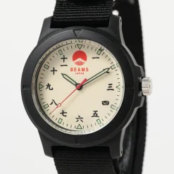 [BEAMS JAPAN] KANJI NUMBER WRIST WATCH