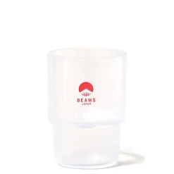 [BEAMS JAPAN] LOGO TRITAN STACKING TUMBLER _ RED