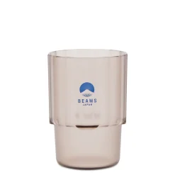 [BEAMS JAPAN] LOGO TRITAN STACKING TUMBLER _ BLUE