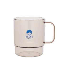 [BEAMS JAPAN] LOGO TRITAN STACKING MUG _ BLUE