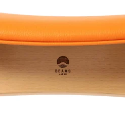 [BEAMS JAPAN x AKITA MOKKOU] 202 STOOL _ ORANGE