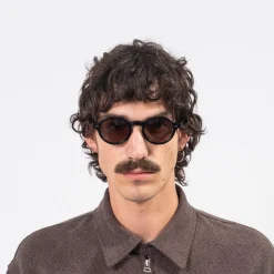 [BEAMS JAPAN X SASAKI CELLULOID] 56-42-0251-155 SUNGLASSES _ BLACK