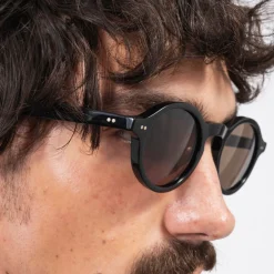 [BEAMS JAPAN X SASAKI CELLULOID] 56-42-0251-155 SUNGLASSES _ BLACK