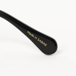 [BEAMS JAPAN X SASAKI CELLULOID] 56-42-0251-155 SUNGLASSES _ BLACK