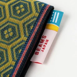 [BEAMS JAPAN X TAKADA ORIMONO] BESPOKE TATAMI EDGE CARD & COIN WALLET