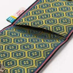 [BEAMS JAPAN X TAKADA ORIMONO] BESPOKE TATAMI EDGE CARD & COIN WALLET