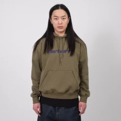 [CARHARTT] HOODED CARHARTT SWEAT _ CAPULET/AURA