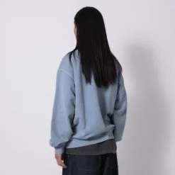[CARHARTT] VISTA SWEAT _ DUSTY ICE GARMENT DYED