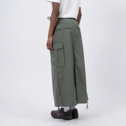 [CARHARTT] W CARGO SKIRT LONG _ DUCK GREEN RINSED