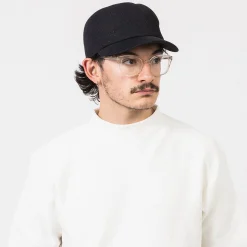 [CFCL] CF008AI149 MESH KNIT BASEBALL CAP _ BLACK