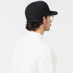 [CFCL] CF008AI149 MESH KNIT BASEBALL CAP _ BLACK
