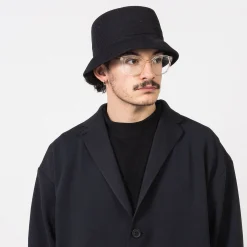[CFCL] CF008AI148 MESH KNIT BUCKET HAT _ BLACK
