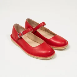 [CLARKS ORIGINALS] DESERT JANE _ RED LEATHER