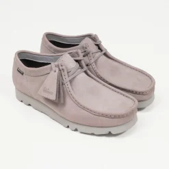 [CLARKS ORIGINALS] WALLABEE LOAFER GORE-TEX _ GREY NUBUCK