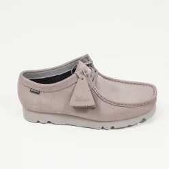[CLARKS ORIGINALS] WALLABEE LOAFER GORE-TEX _ GREY NUBUCK