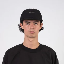 [F/CE] 8 PANNEL CONTOUR CAP _ BLACK