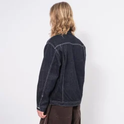 [FDMTL] JK23R DENIM HAORI JACKET RINSE _ INDIGO