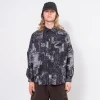 [FDMTL] SH15J JACQUARD BORO SHIRT _ BLUE GREY