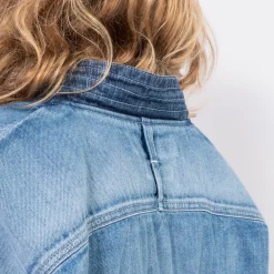 [FDMTL] SH12U DENIM HAORI SHIRT 3YR WASH _ INDIGO