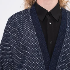 [FDMTL] TP12R HAORI CARDIGAN RINSE _ INDIGO