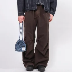 [FDMTL X MASTER PIECES] SPMP12 DRAWSTRING BAG _ INDIGO