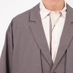 [GOOPiMADE x AES] “G.A.T-01J” SYNCHRONIZE UTILITY KIMONO JACKET _ GREY
