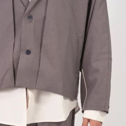 [GOOPiMADE x AES] “G.A.T-01J” SYNCHRONIZE UTILITY KIMONO JACKET _ GREY