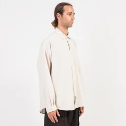 [GOOPiMADE x AES] “G.A.T-01S” D-LAYER RECONSTRUCT SHIRT _ WHITE